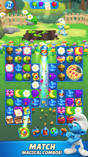 Smurfs Magic Match screenshot 1
