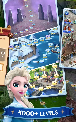 Disney Frozen Free Fall screenshot 4