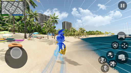 Blue Monster Rope Game screenshot 6