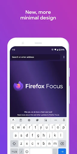 Firefox Focus screenshot 1