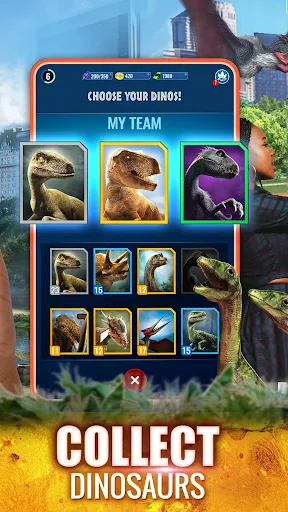 Jurassic World Alive screenshot 2