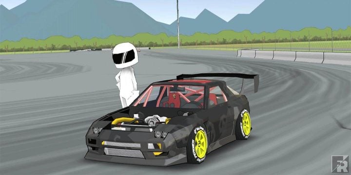 FR Legends MOD APK cover 