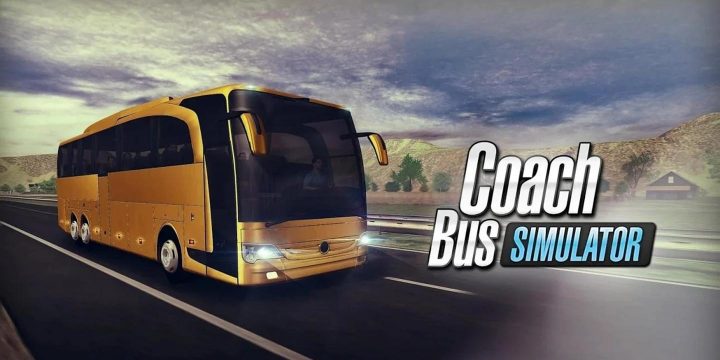 Coach Bus Simulator MOD APK cover 