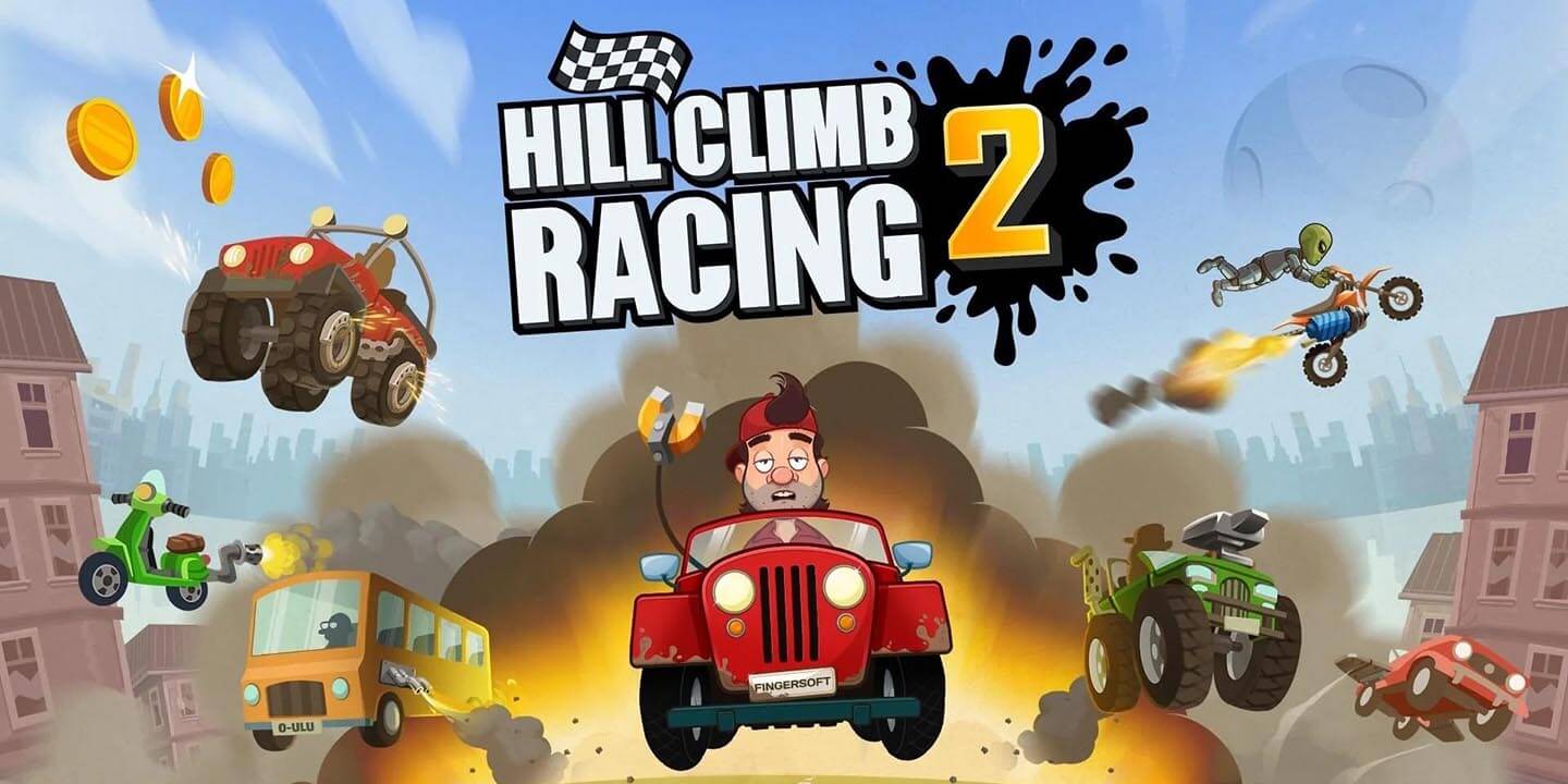 Hill Climb Racing 2 MOD APK cover
