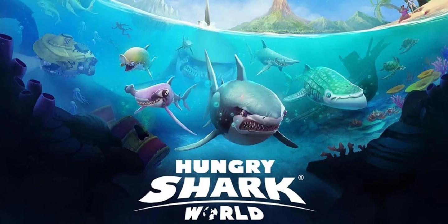 Hungry Shark World MOD APK cover