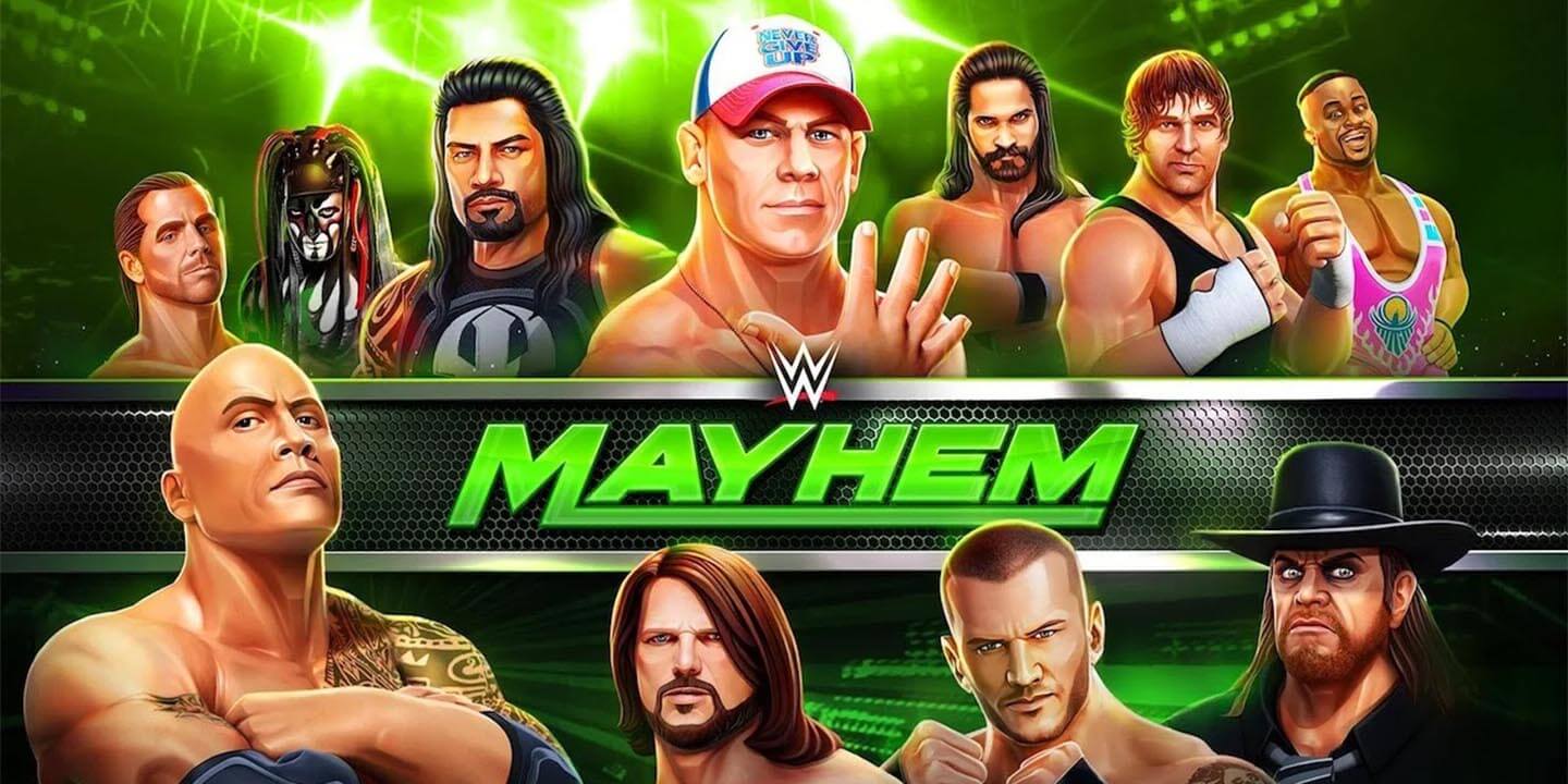 WWE Mayhem MOD APK cover