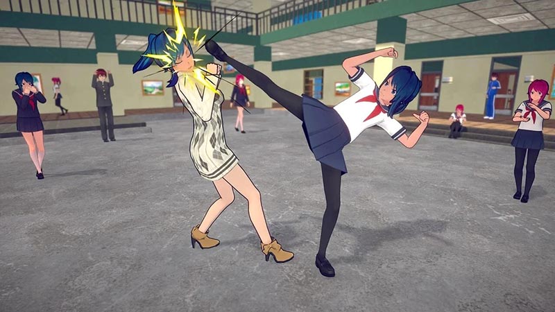 Anime High School Girl Life 3D 2