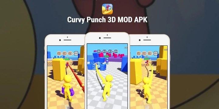 Curvy Punch 3D MOD APK cover 