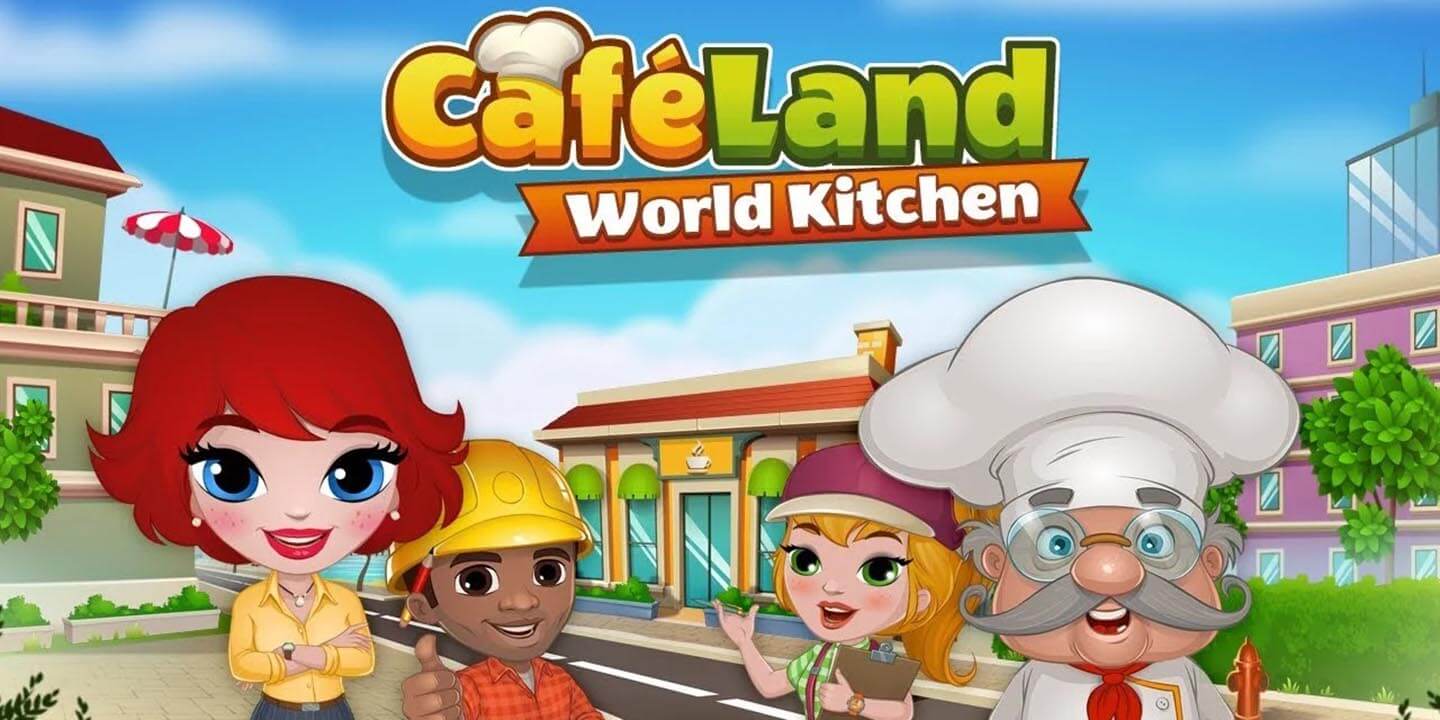 Cafeland World Kitchen MOD APK cover
