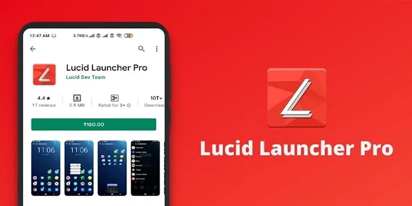 Lucid Launcher Pro APK cover