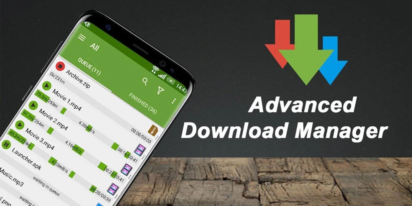 Advanced Download Manager MOD APK cover