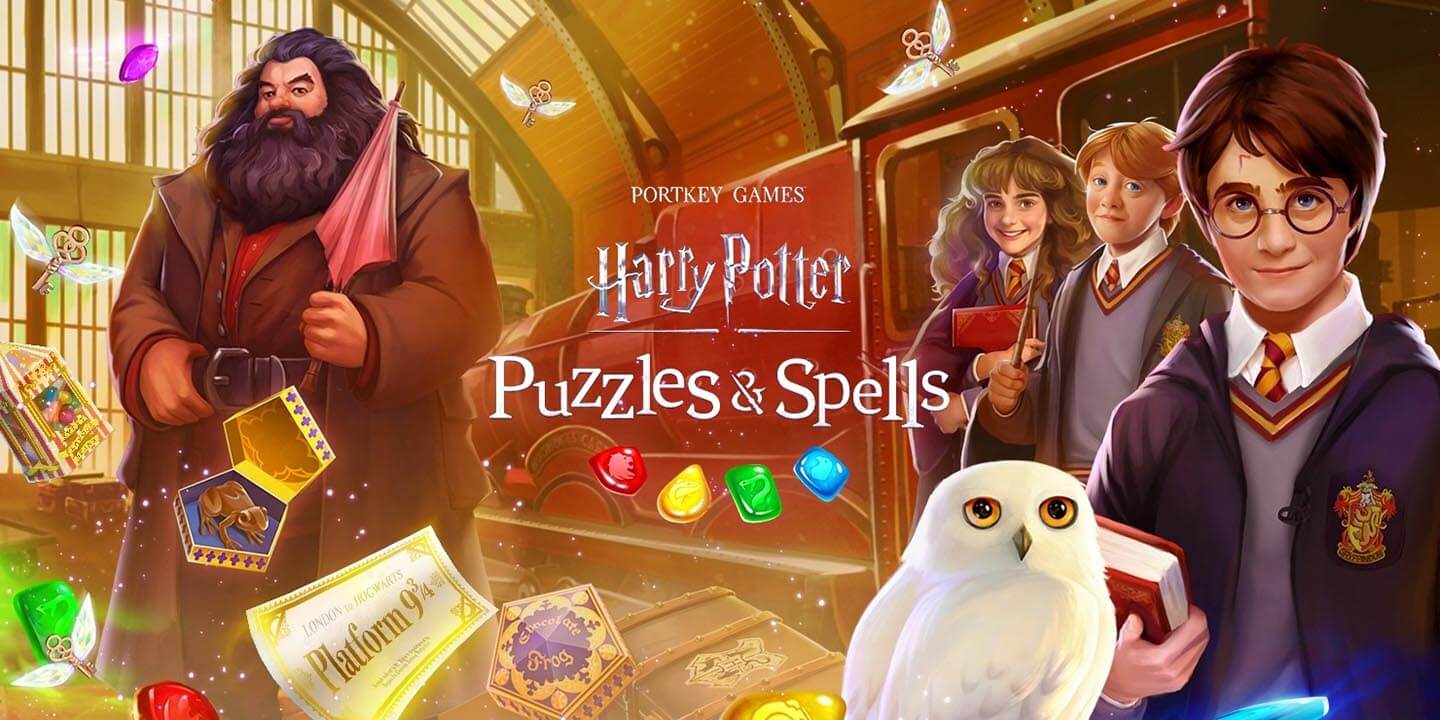 Harry Potter Puzzles Spells cover