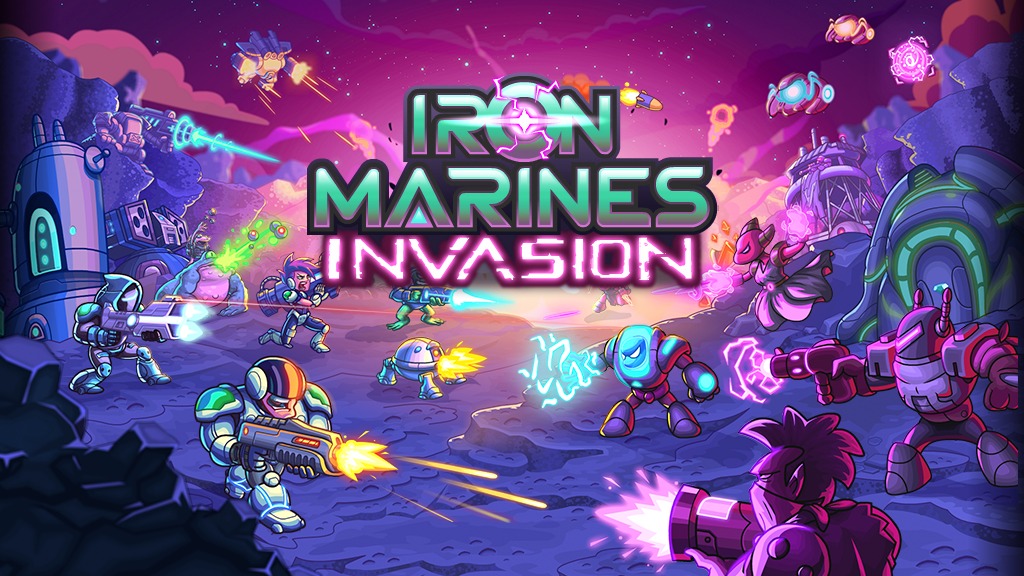 Iron Marines Invasion MOD APK cover
