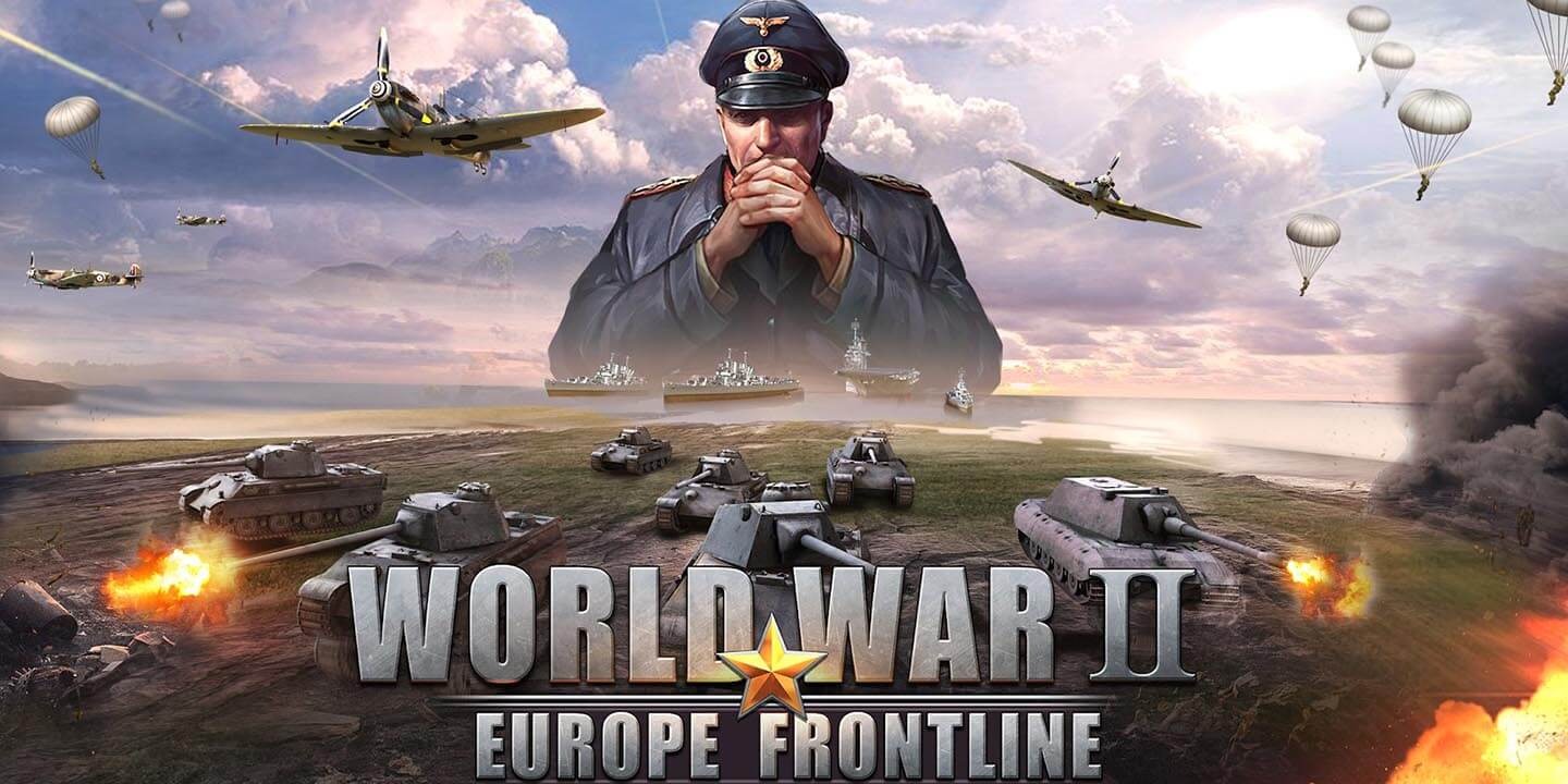 World War 2 Strategy Battle MOD APK cover