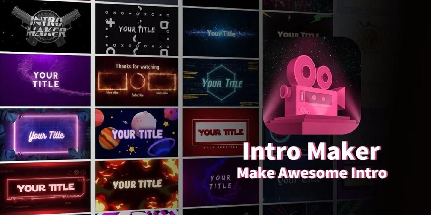 Intro Maker MOD APK cover