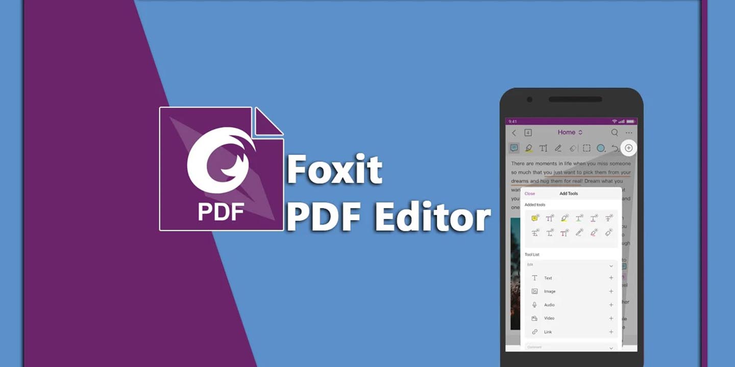 Foxit PDF Editor MOD APK cover
