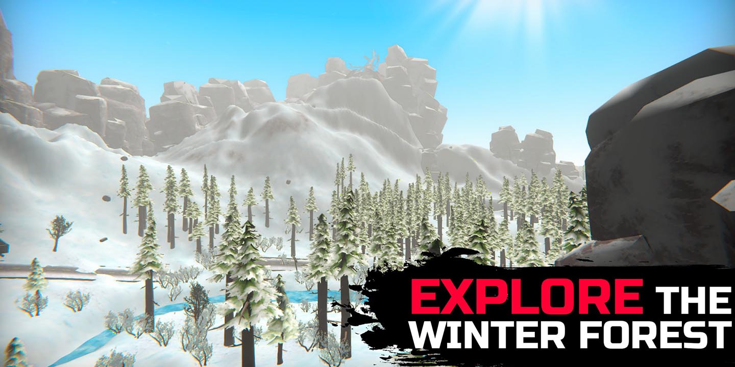 WinterCraft Survival Forest MOD APK cover