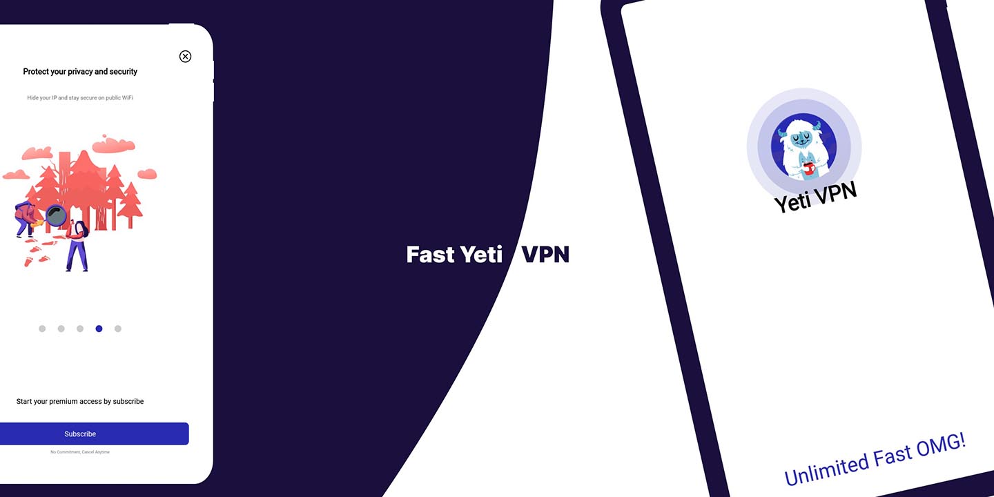 Yeti VPN MOD APK cover