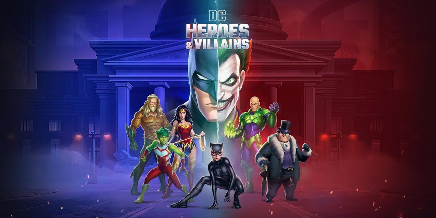 DC Heroes Villains MOD APK cover
