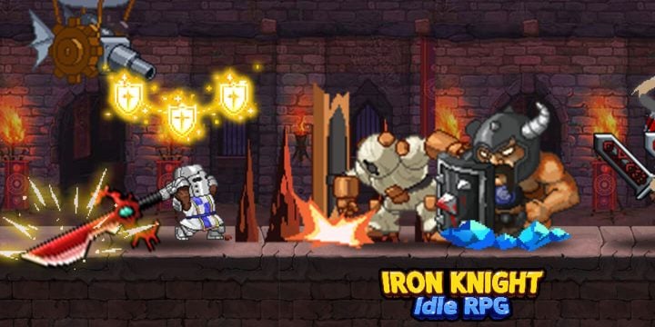 Iron knight MOD APK cover 