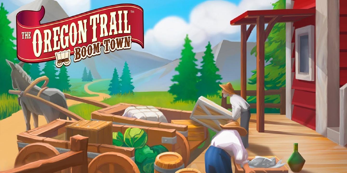 The Oregon Trail Boom Town APK cover