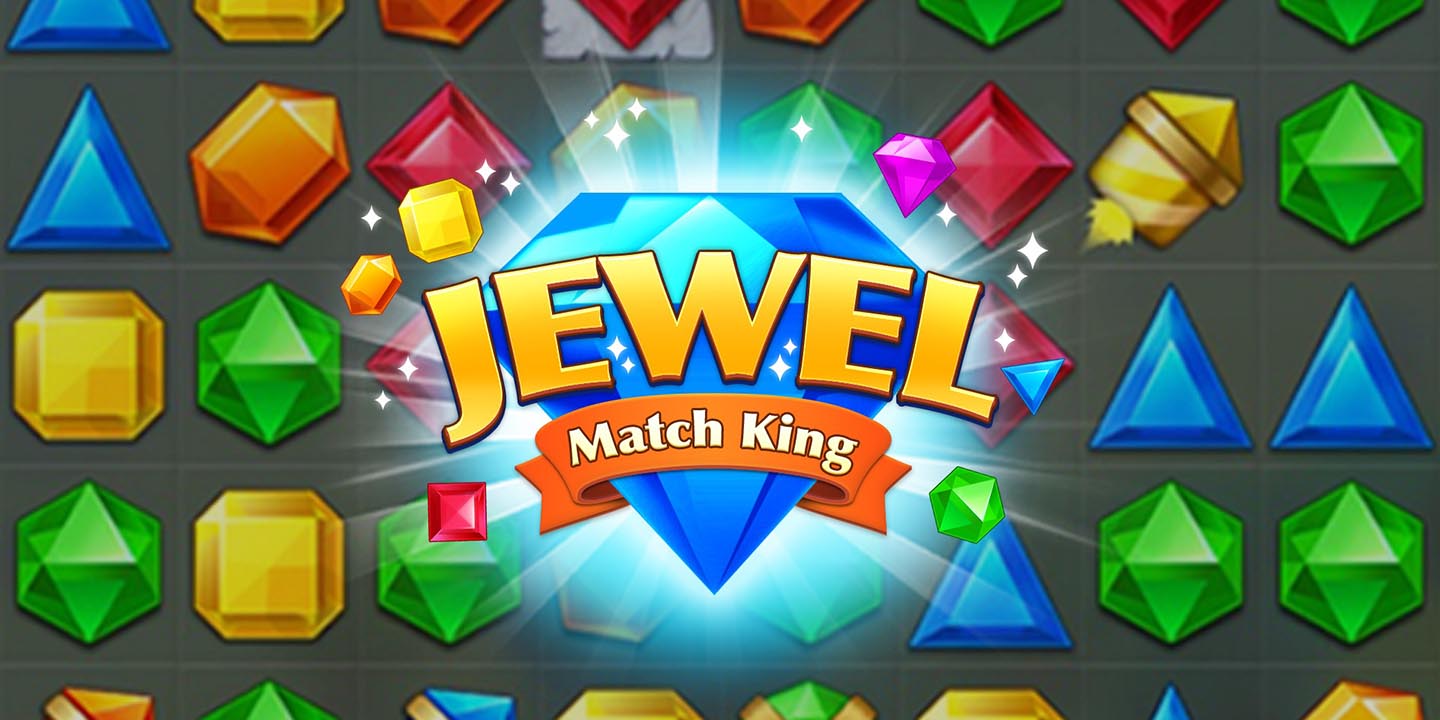 Jewel Match King MOD APK cover