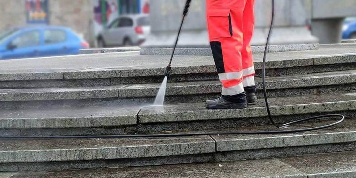 Pressure Washing Run MOD APK cover 