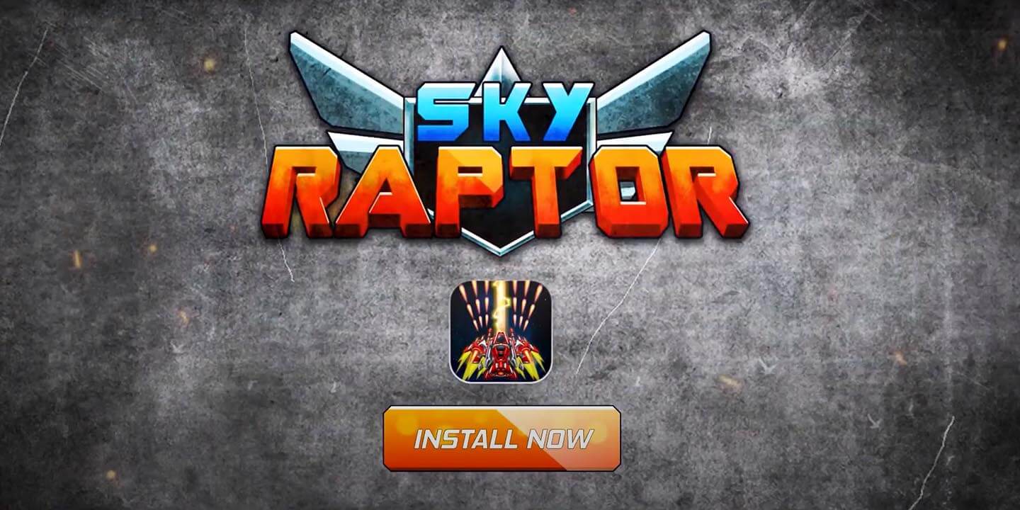 Sky Raptor Space Shooter MOD APK cover