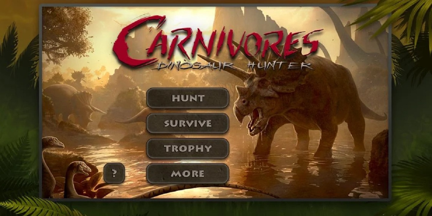 Carnivores Dinosaur Hunter MOD APK cover