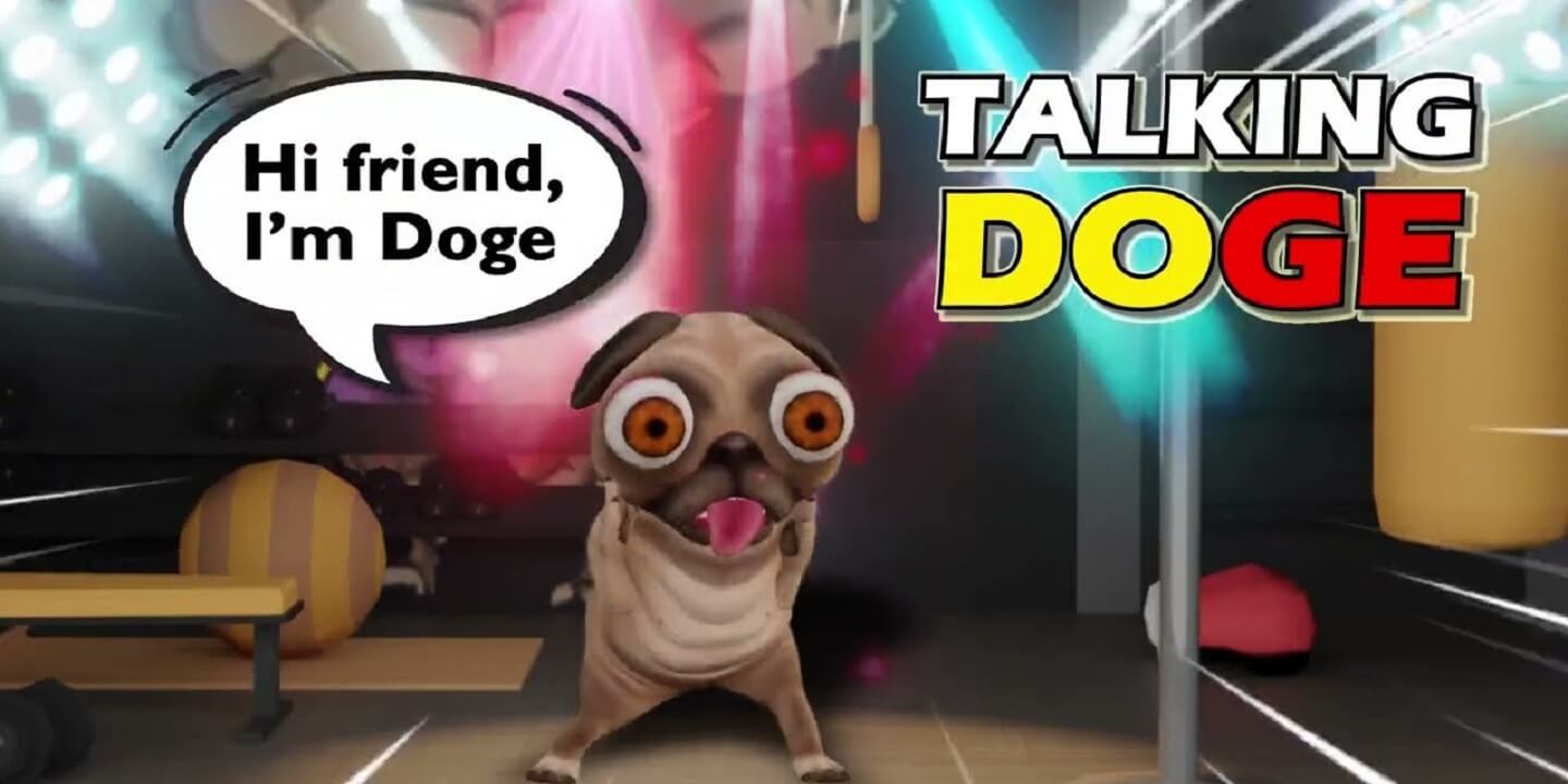 Talking Doge MOD APK cover