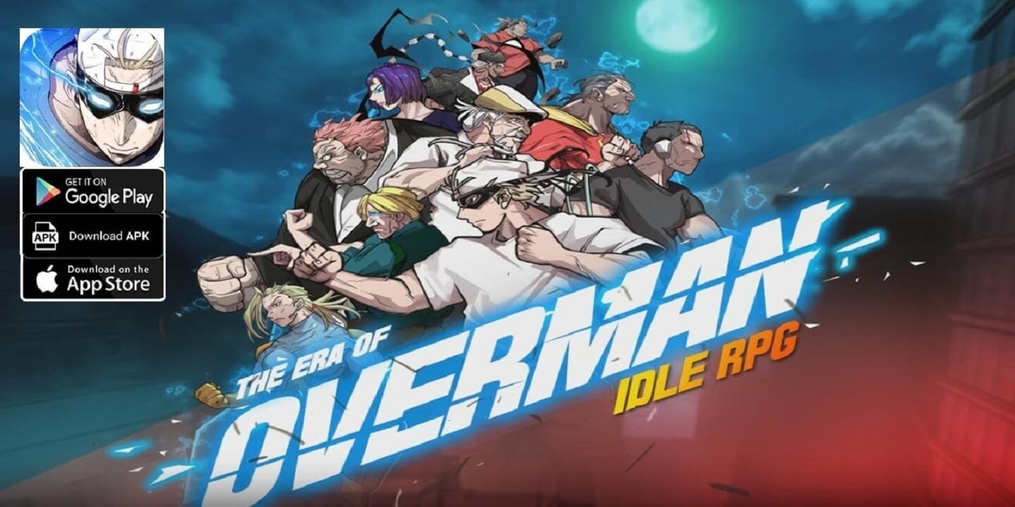 The Era of Overman Idle RPG MOD APK cover