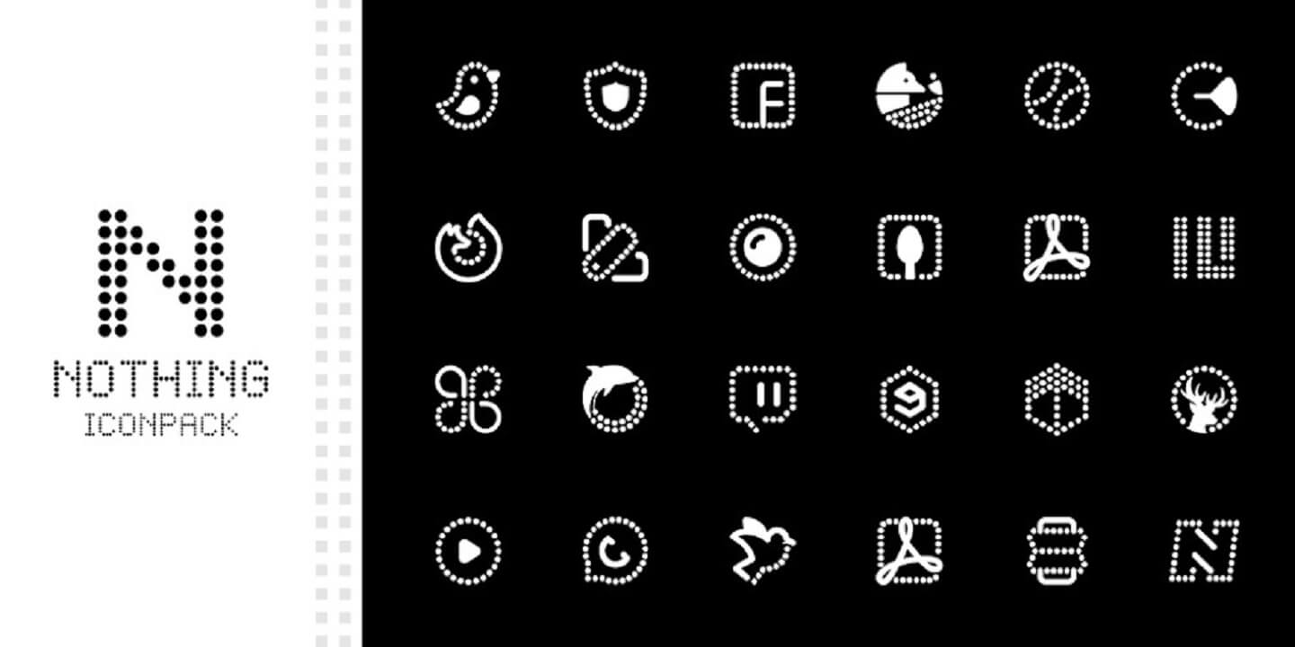Nothing Iconpack APK cover