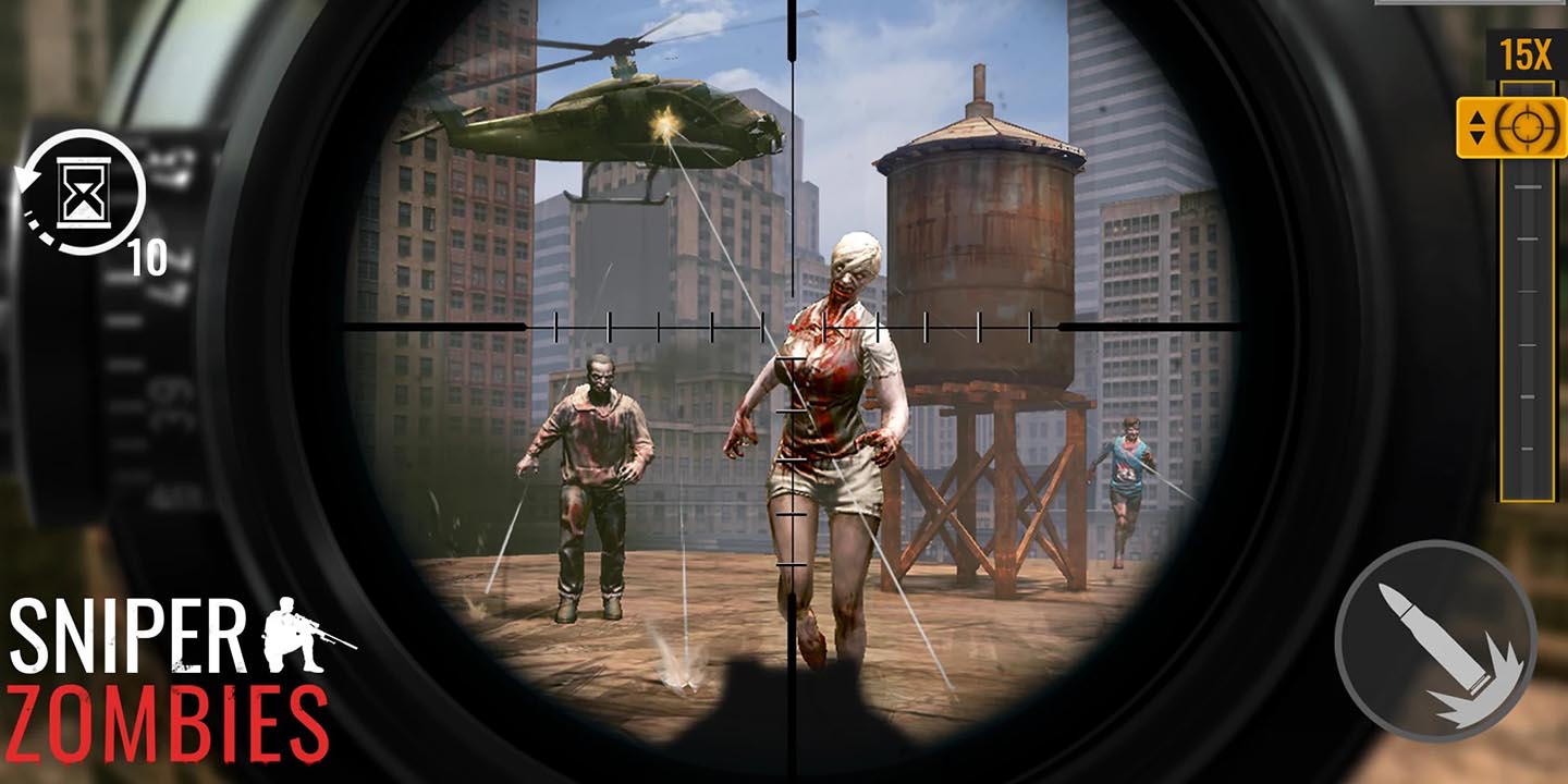 Sniper Zombies MOD APK cover