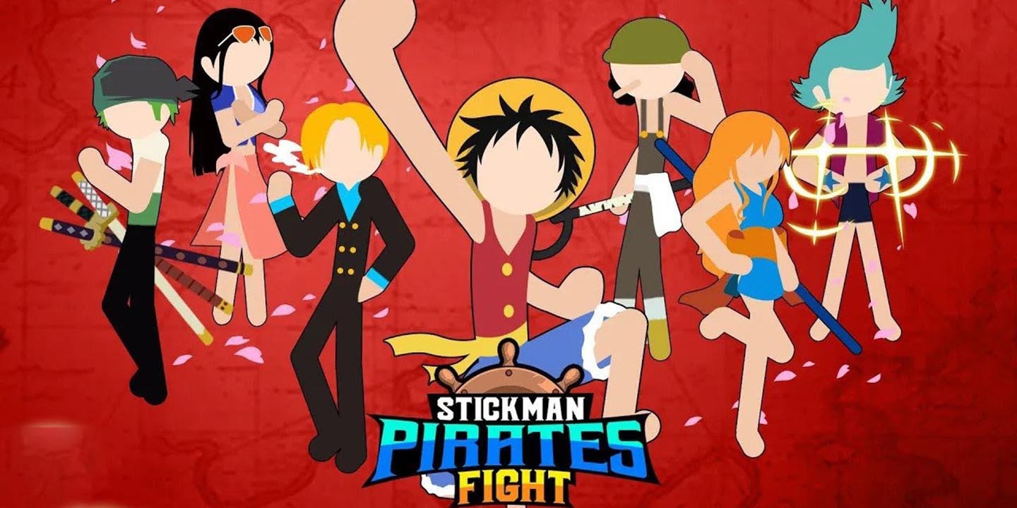Stickman Pirates Fight MOD APK cover