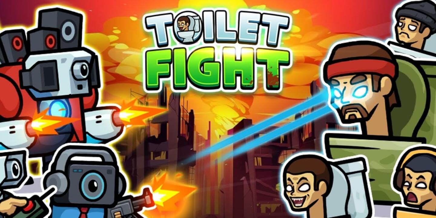 Toilet Fight Police vs Zombie MOD APK cover