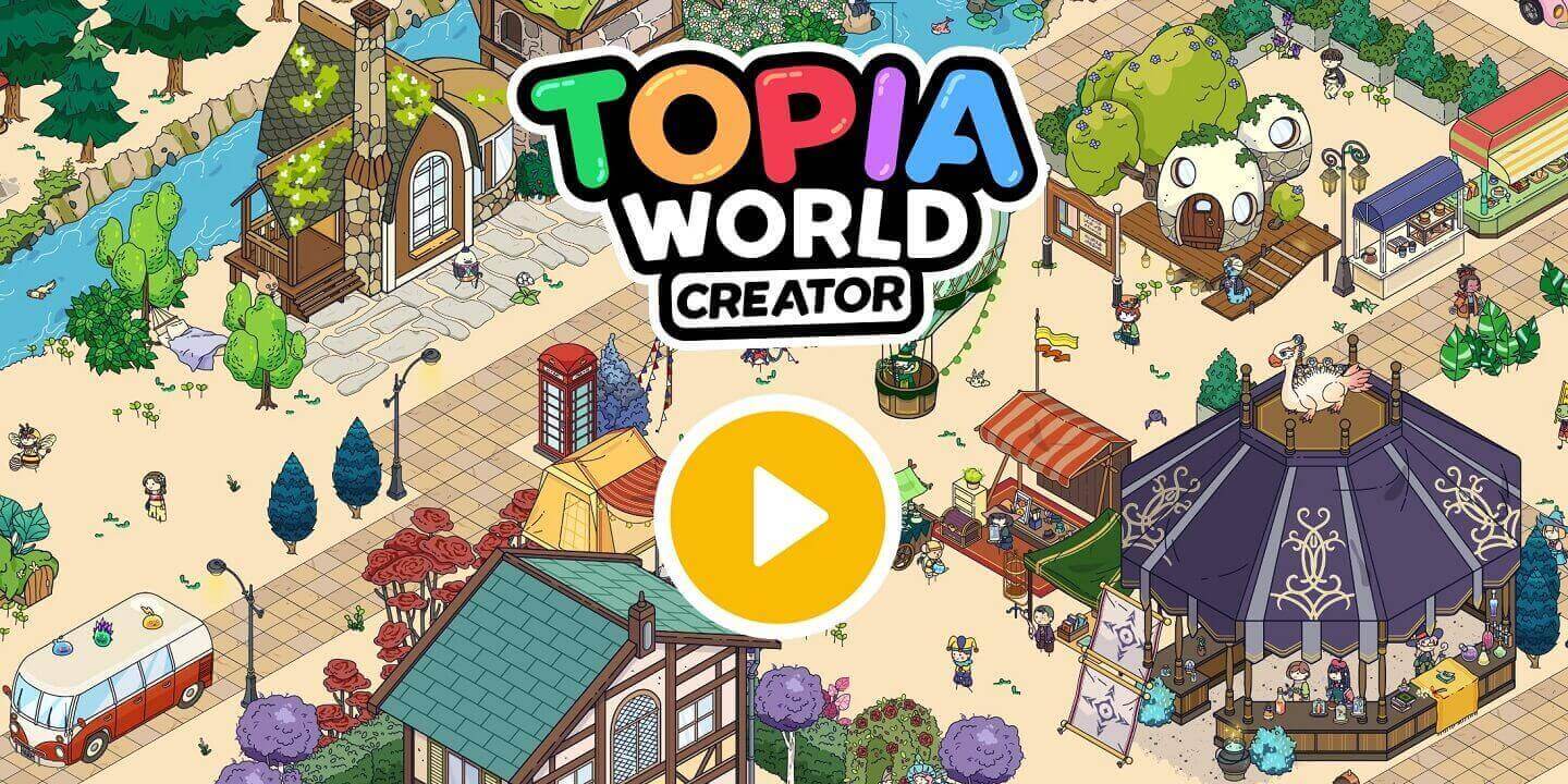 Topia World Building Games MOD APK cover