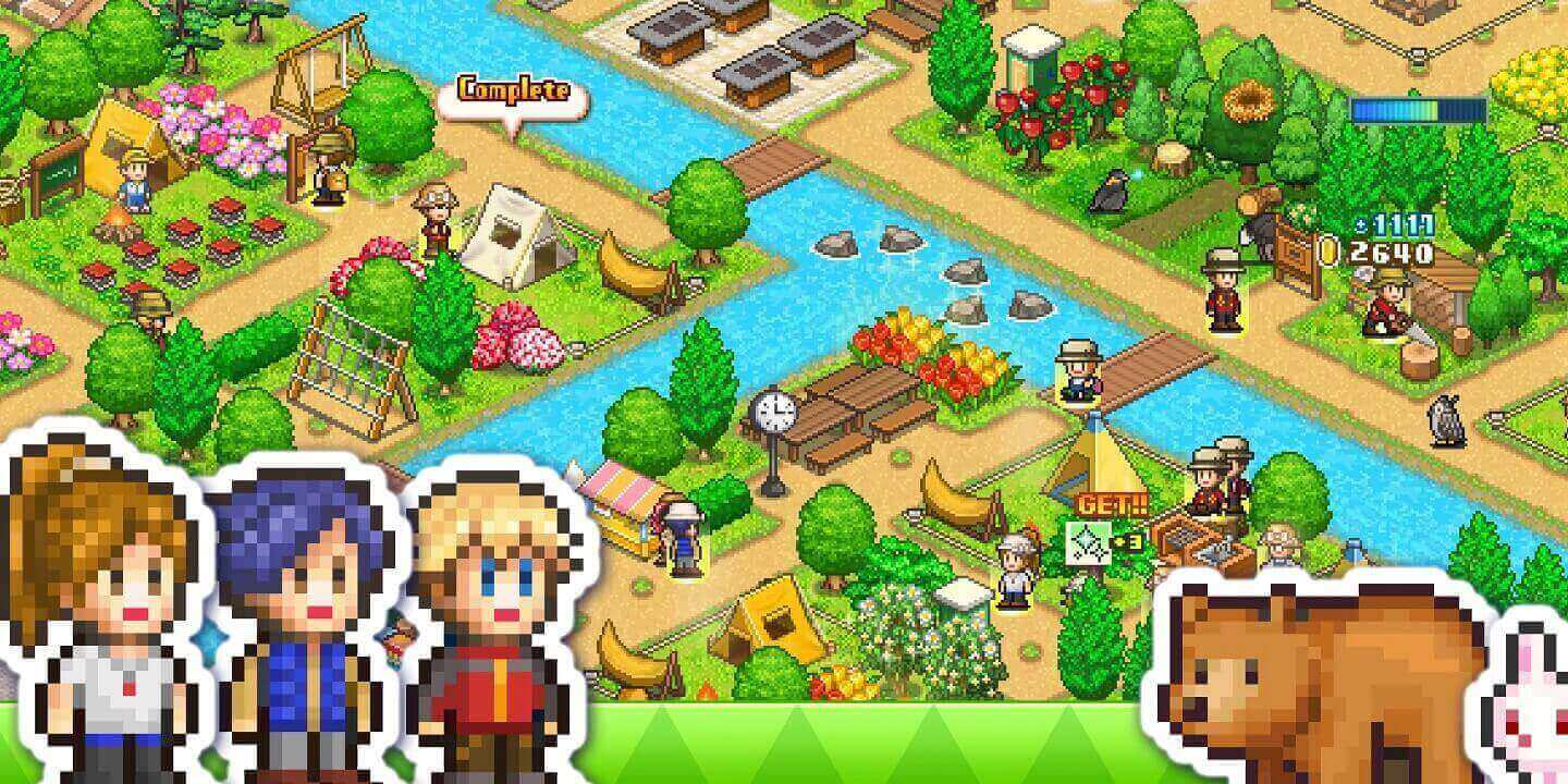 Forest Camp Story MOD APK cover