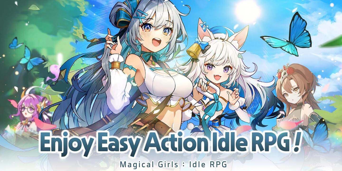 Magical Girls Idle MOD APK cover