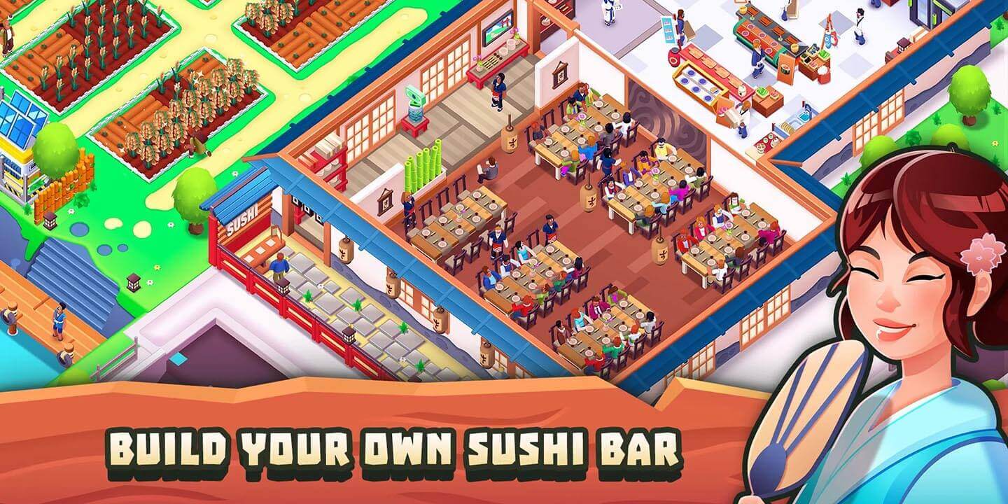 Sushi Empire Tycoon APK cover