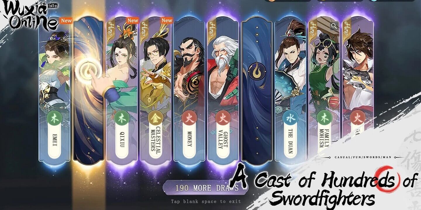WuXia Online Idle APK cover