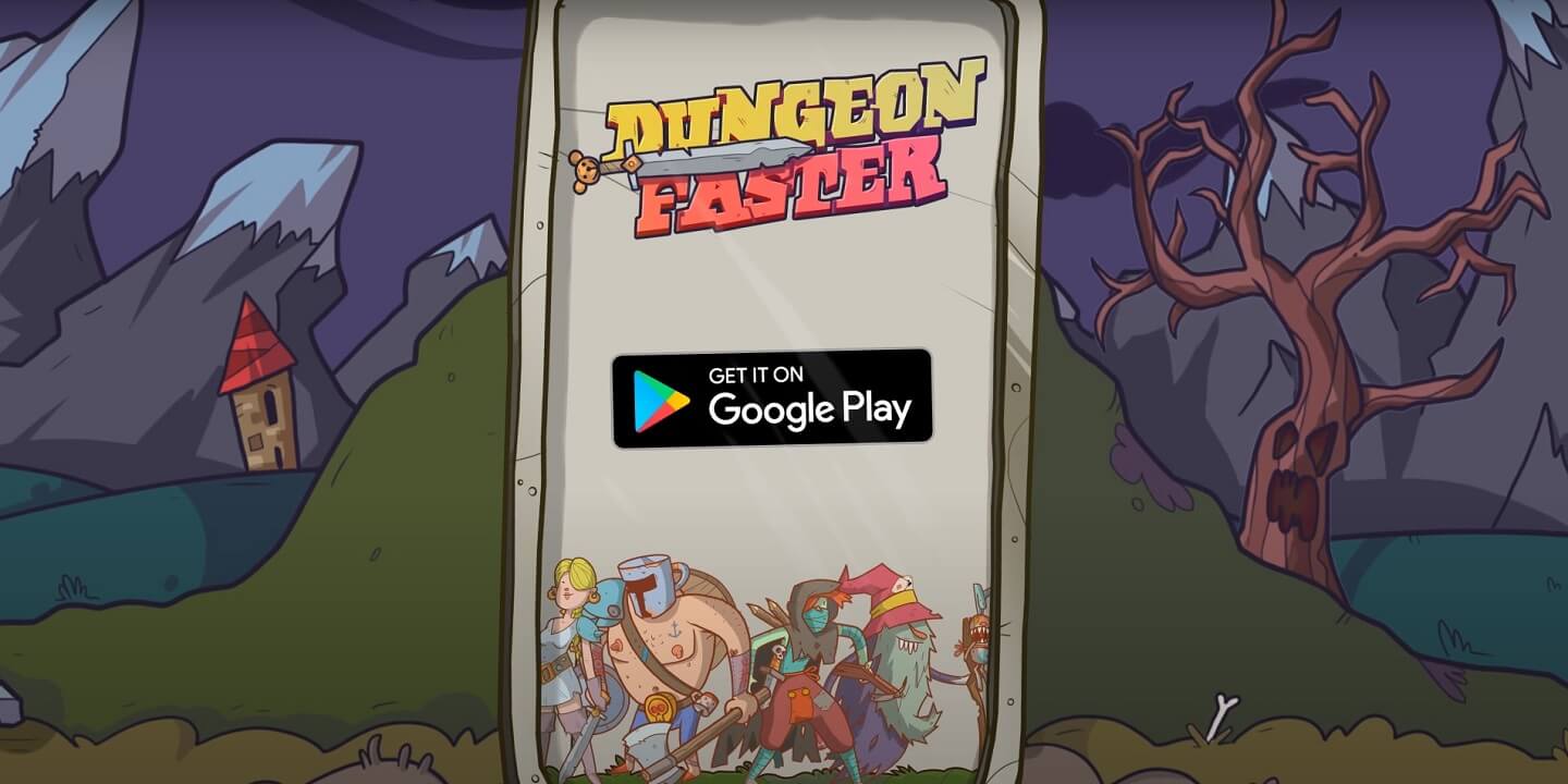 Dungeon Faster MOD APK cover