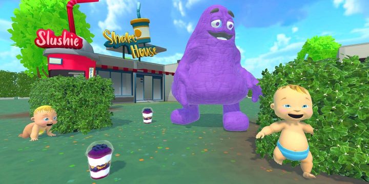 Rainbow Grimaze Hide Daddy MOD APK cover 