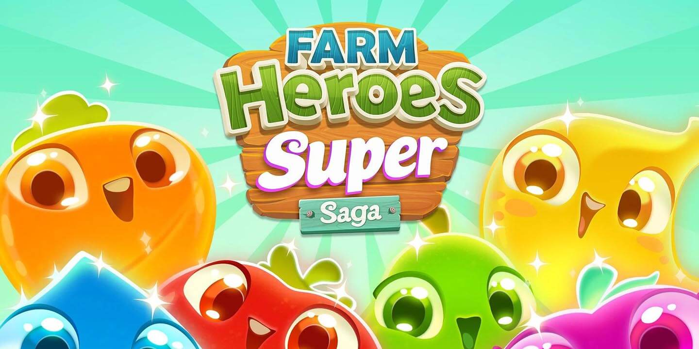 Farm Heroes Super Saga MOD APK cover
