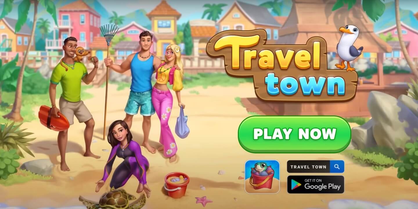 Travel Town MOD APK cover