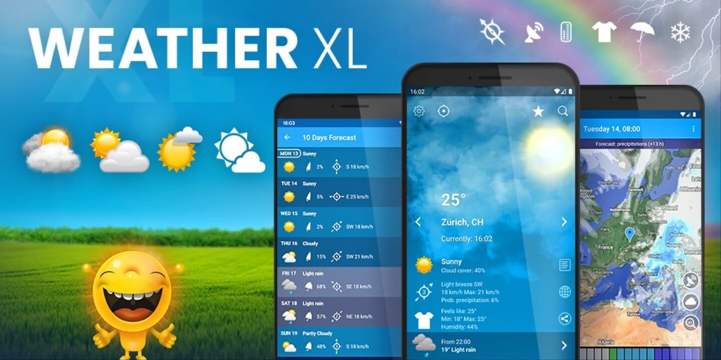 Weather XL PRO MOD APK cover