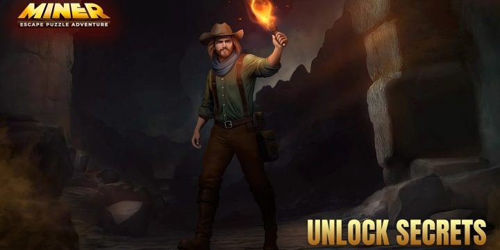 Miner Escape Puzzle Adventure APK cover 