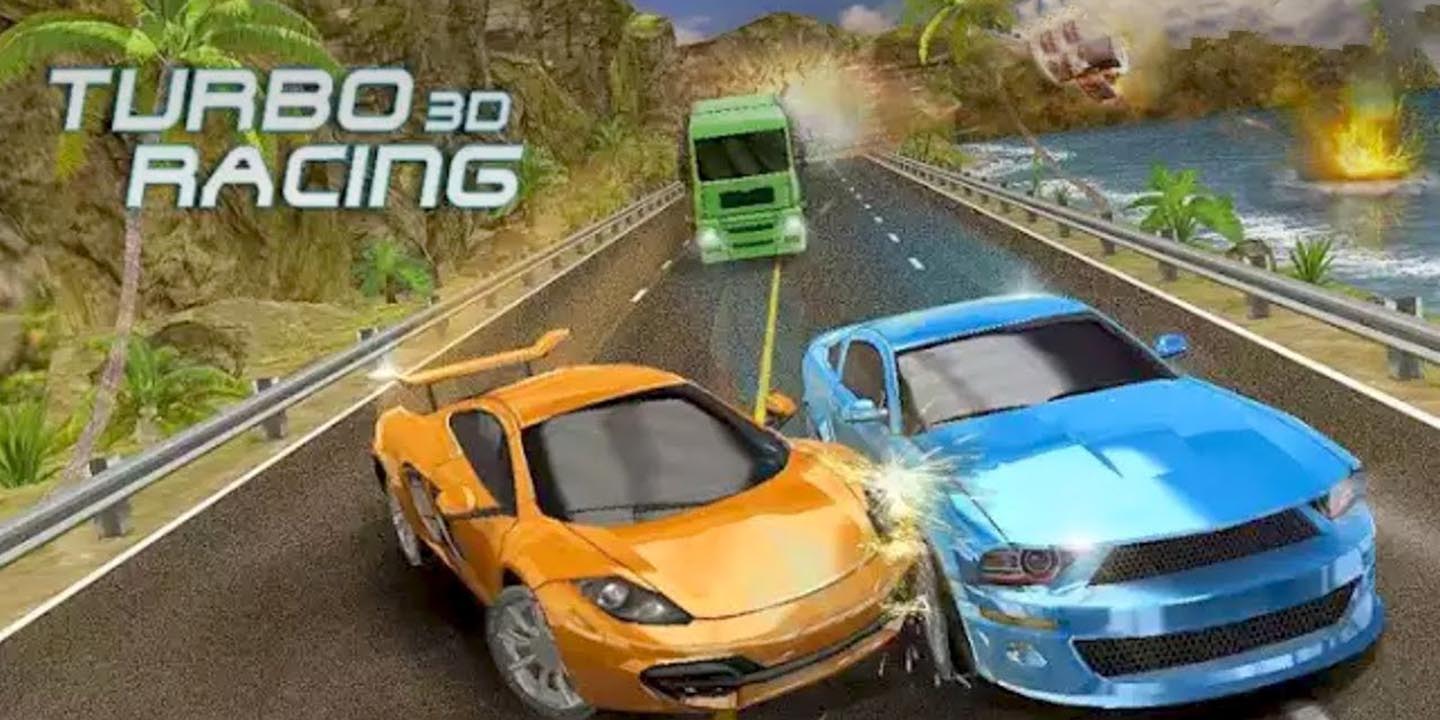 Turbo Driving Racing 3D MOD APK cover