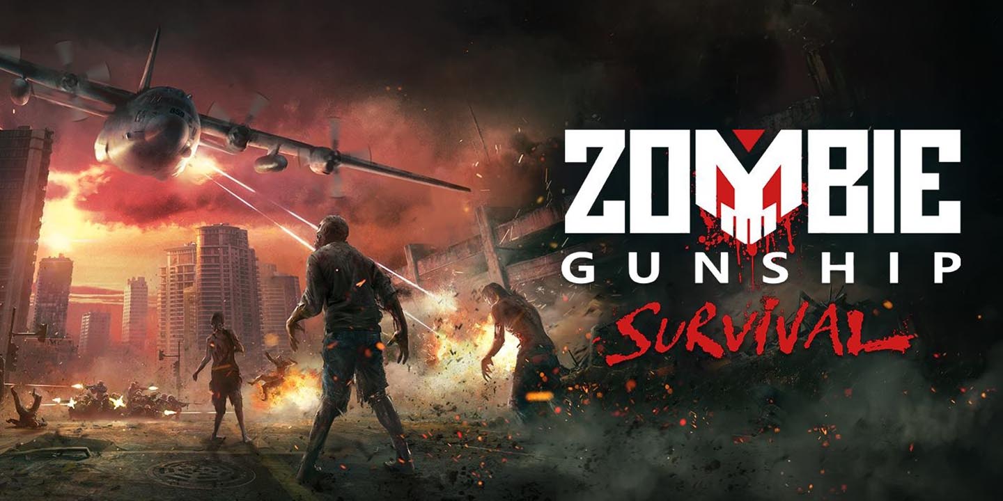Zombie Gunship Survival MOD APK cover