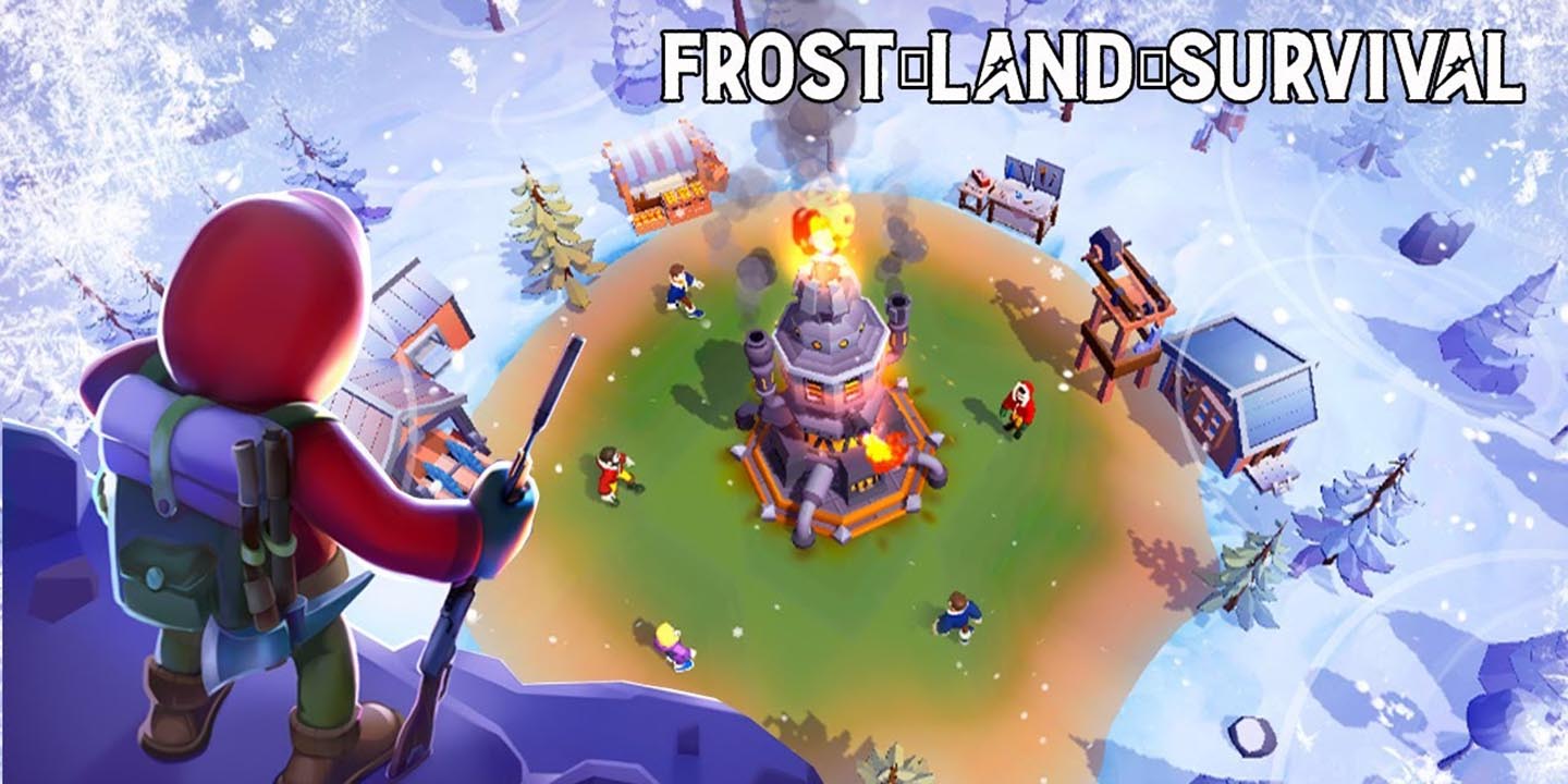 Frost Land Survival MOD APK cover