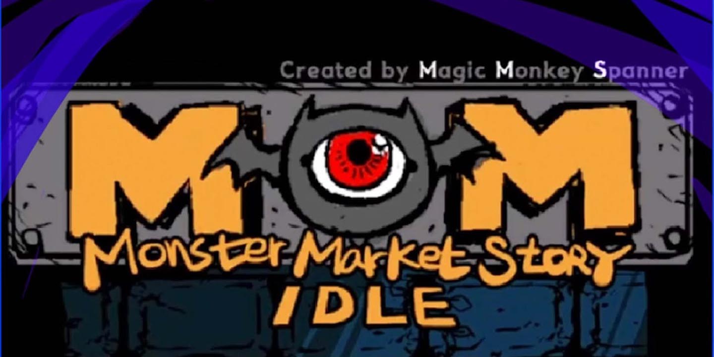 MMS Idle Monster Market Story MOD APK cover